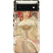 Alphonse Mucha Reverie 1897 Pixel Cases